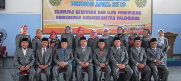 Jajaran Senat FKIP Universitas Muhammadiyah Palembang